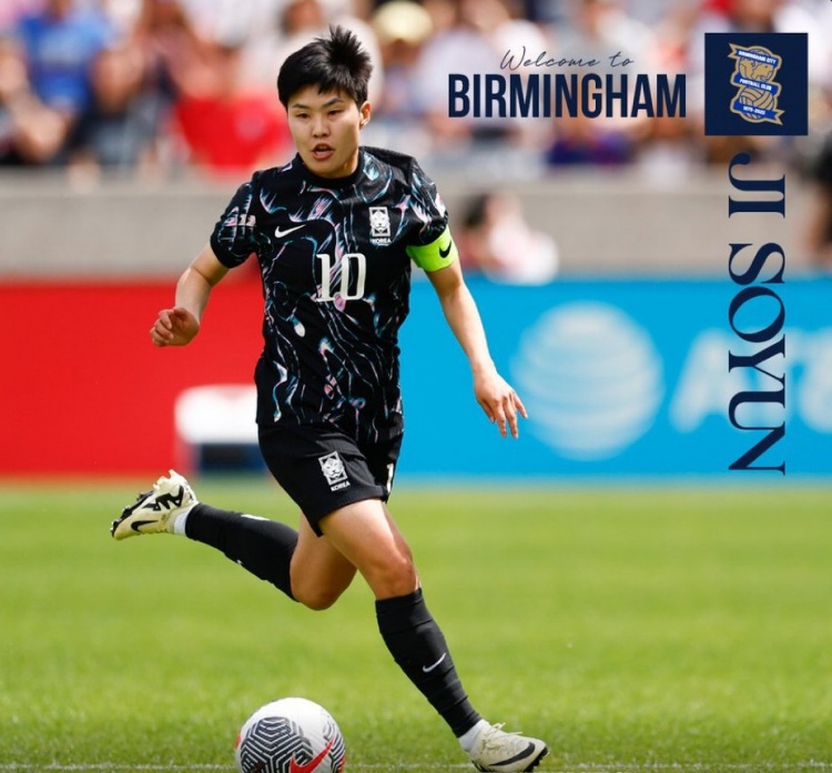 九游官网-官方：34岁韩国女足队长池笑然租借加盟伯明翰女足