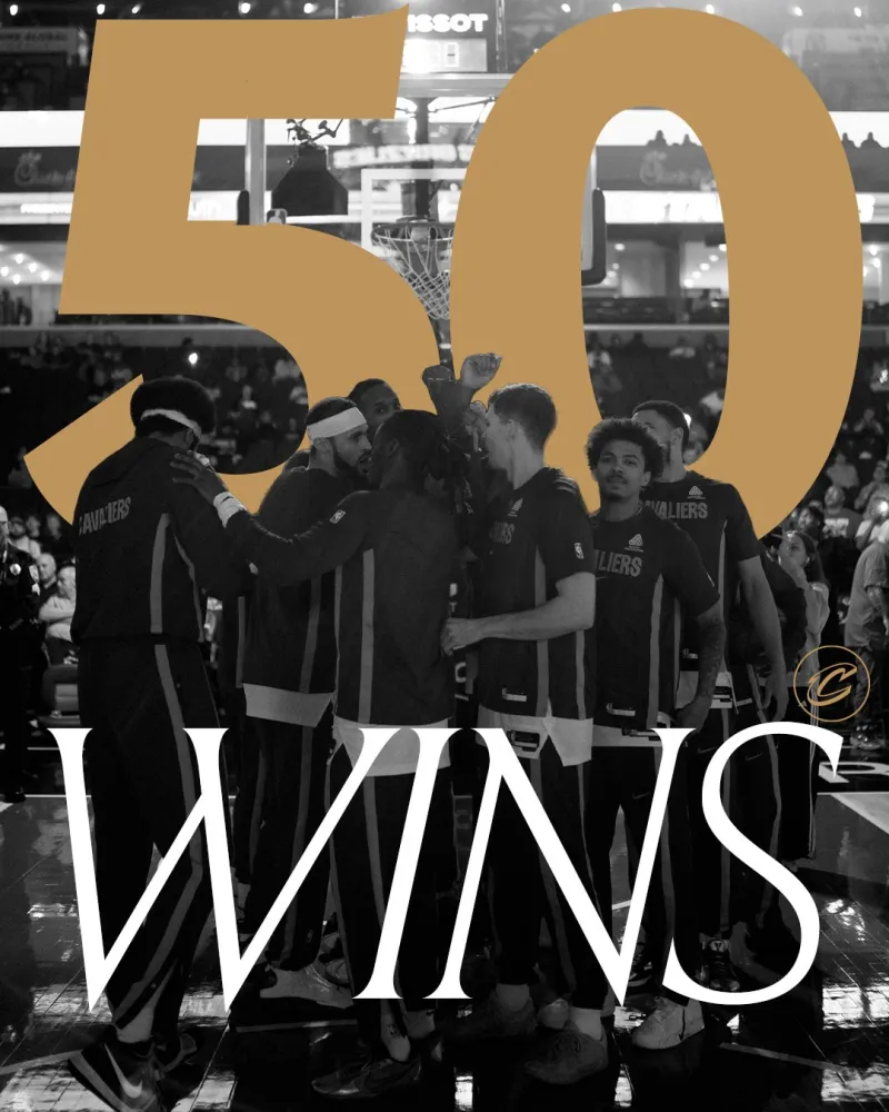 九游官网下载-期待季后赛！骑士官方：恭喜球队连续第二个赛季取得50+胜场